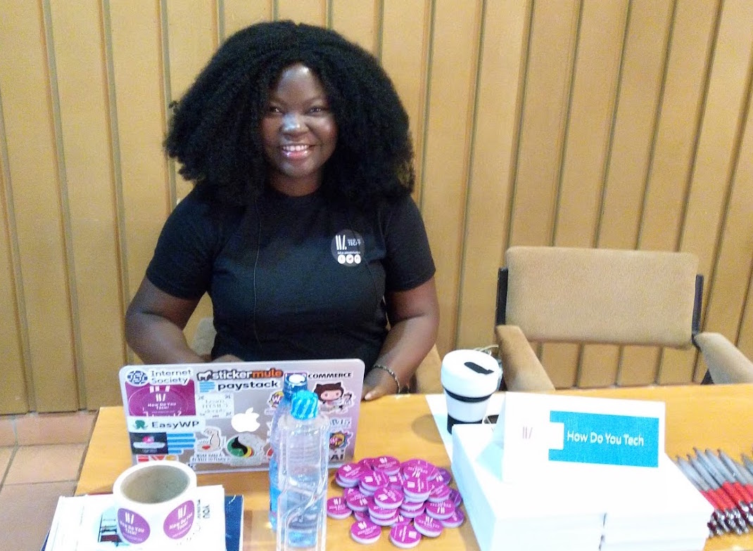 Mary at Aiducation in Nairobi